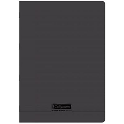 Calligraphe 18640C Un Cahier Agrafé Noir (une Marque de Clairefontaine) A4 21x29,7 cm 96 Pages Grands Carreaux Papier Blanc 90 g Couverture Polypro Transparent - Publicité Calligraphe 18640C Un Cahier Agrafé Noir (une Marque de Clairefontaine) A4 21x29,7 cm 96 Pages Grands Carreaux Papier Blanc 90 g Couverture Polypro Transparent - Publicité