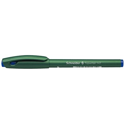 Schneider Druckluft Schneider stylos feutre topwriter 147, 0,6 mm, bleu - Publicité Schneider Druckluft Schneider stylos feutre topwriter 147, 0,6 mm, bleu - Publicité