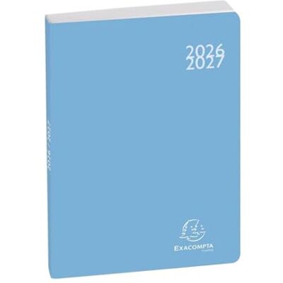 Exacompta 1 Agenda Journalier Forum Soft Harmony Visuel Bleu Pastel Format 12 x 17 cm Août 2026 à Juillet 2027 - Publicité Exacompta 1 Agenda Journalier Forum Soft Harmony Visuel Bleu Pastel Format 12 x 17 cm Août 2026 à Juillet 2027 - Publicité