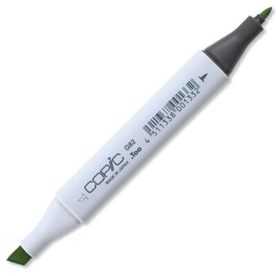 Marqueur Copic G82 Vert Foncé Printemps - Marqueur - Publicité Marqueur Copic G82 Vert Foncé Printemps - Marqueur - Publicité