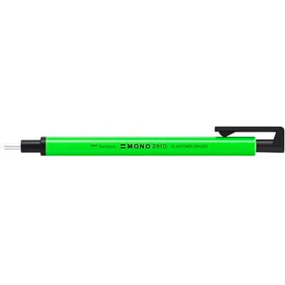 Tombow EH-KUR63 Stylo gomme Mono zéro rechargeable vert fluorescent - Publicité Tombow EH-KUR63 Stylo gomme Mono zéro rechargeable vert fluorescent - Publicité
