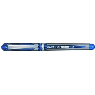 Pentel BL60-C Roller encre gel Pointe métal 1 mm Bleu - Publicité Pentel BL60-C Roller encre gel Pointe métal 1 mm Bleu - Publicité