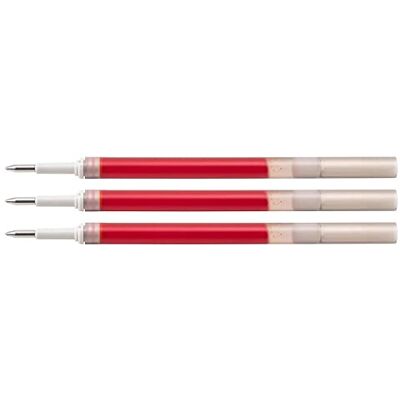 Pentel Lot de 3 Recharges pour stylo roller gel LR7, corail - Publicité Pentel Lot de 3 Recharges pour stylo roller gel LR7, corail - Publicité