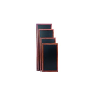 SECURIT Tableau noir mural long finition laquée Marron foncé 56 x 120 cm - Publicité SECURIT Tableau noir mural long finition laquée Marron foncé 56 x 120 cm - Publicité