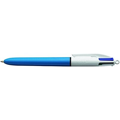 BIC Stylo à bille 4 couleurs d'origine, 4 couleurs, idéal pour le bureau, le bureau à domicile ou l'école - Publicité BIC Stylo à bille 4 couleurs d'origine, 4 couleurs, idéal pour le bureau, le bureau à domicile ou l'école - Publicité