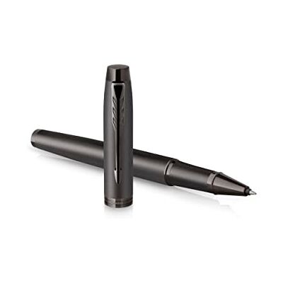 Parker Stylo roller IM Monochrome Bronze PVD F Noir - Publicité Parker Stylo roller IM Monochrome Bronze PVD F Noir - Publicité