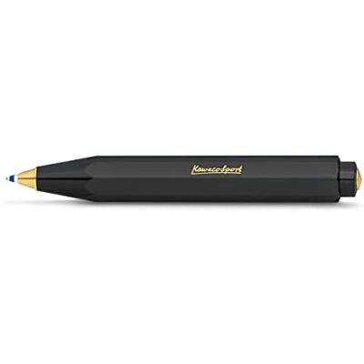 Kaweco Classic Sport Récipient à billes Noir - Publicité Kaweco Classic Sport Récipient à billes Noir - Publicité