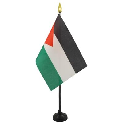 AZ FLAG Mini Drapeau Jordanie De Table 15x10 cm Drapeau Jordanien De Bureau 100% Polyester Avec Hampe Pointe Dorée 25cm - Publicité AZ FLAG Mini Drapeau Jordanie De Table 15x10 cm Drapeau Jordanien De Bureau 100% Polyester Avec Hampe Pointe Dorée 25cm - Publicité