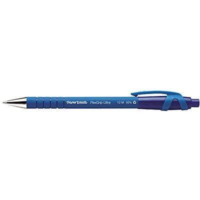 Paper Mate PAPER:MATE Stylo bille FlexGrip Ultra Pointe Moyenne Bleu - Publicité Paper Mate PAPER:MATE Stylo bille FlexGrip Ultra Pointe Moyenne Bleu - Publicité
