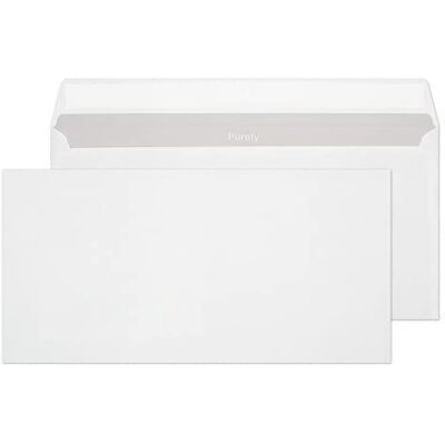Blake Everyday enveloppe DL (11 x 22cm) lot de 500 unités 90 GSM enveloppes blanches à bande protectrice certifié PEFC et écologique pack múltiple papeterie Modèle 22772 - Publicité Blake Everyday enveloppe DL (11 x 22cm) lot de 500 unités 90 GSM enveloppes blanches à bande protectrice certifié PEFC et écologique pack múltiple papeterie Modèle 22772 - Publicité
