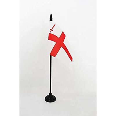 AZ FLAG Drapeau De Table Ville de Londres 15x10 cm Mini Drapeau De London City De Bureau 100% Polyester Avec Hampe De 25cm Et Socle En Plastique Noir - Publicité AZ FLAG Drapeau De Table Ville de Londres 15x10 cm Mini Drapeau De London City De Bureau 100% Polyester Avec Hampe De 25cm Et Socle En Plastique Noir - Publicité