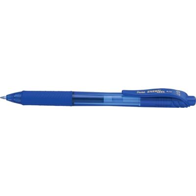 Pentel BL107-C Roller encre gel Pointe métal 0,7 mm Bleu - Publicité Pentel BL107-C Roller encre gel Pointe métal 0,7 mm Bleu - Publicité