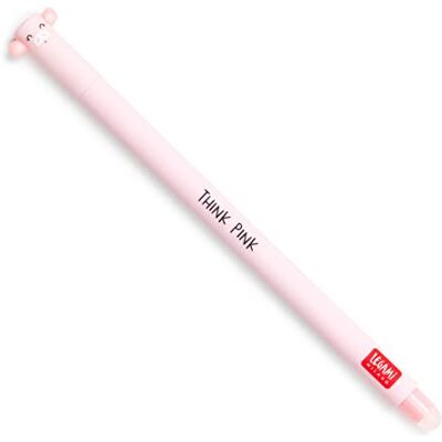 LEGAMI Stylo à encre gel effaçable encre thermosensible diamètre de la pointe : 0,7 mm, longueur : 15 cm encre rose - Publicité LEGAMI Stylo à encre gel effaçable encre thermosensible diamètre de la pointe : 0,7 mm, longueur : 15 cm encre rose - Publicité