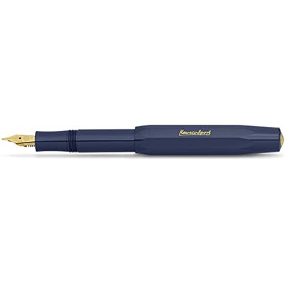 Kaweco Classic Sport Stylo plume Bleu marine Pointe large - Publicité Kaweco Classic Sport Stylo plume Bleu marine Pointe large - Publicité