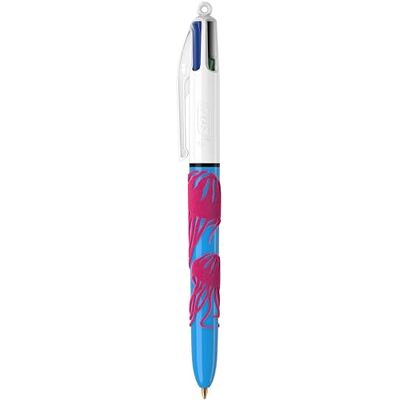 BIC Stylo bille 4 couleurs velours - Publicité BIC Stylo bille 4 couleurs velours - Publicité
