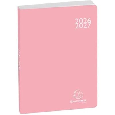 Exacompta 1 Agenda Journalier Forum Soft Harmony Visuel Rose Pastel Format 12 x 17 cm Août 2026 à Juillet 2027 - Publicité Exacompta 1 Agenda Journalier Forum Soft Harmony Visuel Rose Pastel Format 12 x 17 cm Août 2026 à Juillet 2027 - Publicité