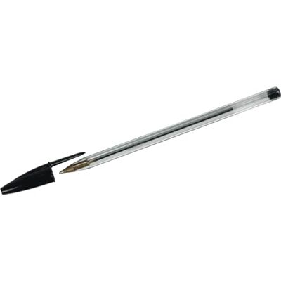 BIC 16460 Stylo-bille Cristal écriture moyenne 0,5 mm encre classique bille indéformable capuchon encre - Publicité BIC 16460 Stylo-bille Cristal écriture moyenne 0,5 mm encre classique bille indéformable capuchon encre - Publicité