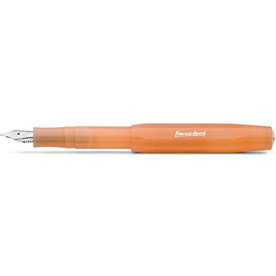 Kaweco FROSTED SPORT Sweet Banana Stylo-plume de qualité supérieure pour cartouches d'encre avec plume en acier de qualité supérieure 13 cm Stylo-plume jaune Largeur de plume B (large) - Publicité Kaweco FROSTED SPORT Sweet Banana Stylo-plume de qualité supérieure pour cartouches d'encre avec plume en acier de qualité supérieure 13 cm Stylo-plume jaune Largeur de plume B (large) - Publicité