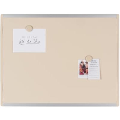 Bi-Office Tableau magnétique Inka Desert, 58x45cm, Surface en Acier Laqué, Cadre en aluminium et plastique beige - Publicité Bi-Office Tableau magnétique Inka Desert, 58x45cm, Surface en Acier Laqué, Cadre en aluminium et plastique beige - Publicité