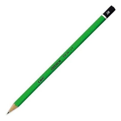 BIC 13130 Critérium Crayon Graphite 550 5B Bois Hexagonal Tête Trempée Baguée Excellente Taillabilité Couleurs Assorties - Publicité BIC 13130 Critérium Crayon Graphite 550 5B Bois Hexagonal Tête Trempée Baguée Excellente Taillabilité Couleurs Assorties - Publicité