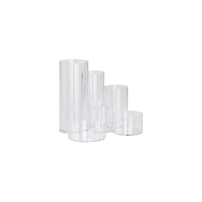 MAUL organisateur de bureau tubo Ø15x12,5cm Pot a crayon avec 6 compartiments de diamètres Organisateur pour bureau, cuisine, l'atelier et pour des articles cosmétiques Transparent - Publicité MAUL organisateur de bureau tubo Ø15x12,5cm Pot a crayon avec 6 compartiments de diamètres Organisateur pour bureau, cuisine, l'atelier et pour des articles cosmétiques Transparent - Publicité