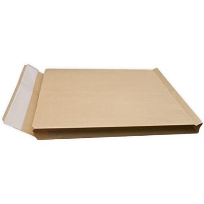 UNIVERS GRAPHIQUE Lot de 5 grandes Pochettes à Soufflet Kraft Armé solide 135 Gr B4-24 : 260 X 330 x 30 mm pour A4, renforcées, résistantes et adaptées aux envois d’objets lourds à angles vifs réf UGPOKAS5 - Publicité UNIVERS GRAPHIQUE Lot de 5 grandes Pochettes à Soufflet Kraft Armé solide 135 Gr B4-24 : 260 X 330 x 30 mm pour A4, renforcées, résistantes et adaptées aux envois d’objets lourds à angles vifs réf UGPOKAS5 - Publicité
