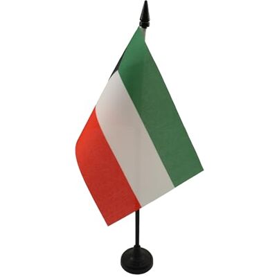 AZ FLAG Drapeau De Table Koweït 15x10 cm Mini Drapeau Koweïtien De Bureau 100% Polyester Avec Hampe De 25cm Et Socle En Plastique Noir - Publicité AZ FLAG Drapeau De Table Koweït 15x10 cm Mini Drapeau Koweïtien De Bureau 100% Polyester Avec Hampe De 25cm Et Socle En Plastique Noir - Publicité