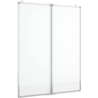 vidaXL Tableau blanc magnétique pliable 80x100x1,7 cm aluminium, tableau blanc pliable, tableau blanc pliable effaçable à sec, tableau blanc magnétique effaçable à sec - Publicité vidaXL Tableau blanc magnétique pliable 80x100x1,7 cm aluminium, tableau blanc pliable, tableau blanc pliable effaçable à sec, tableau blanc magnétique effaçable à sec - Publicité