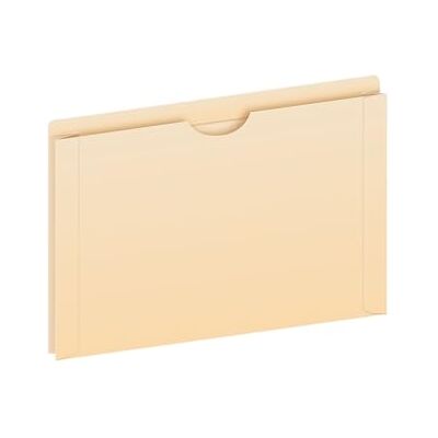 Pendaflex Manille, taille légale, extension de 5,1 cm, languettes droites renforcées avec coupe pour le pouce, 50 par boîte (23200EE), beige - Publicité Pendaflex Manille, taille légale, extension de 5,1 cm, languettes droites renforcées avec coupe pour le pouce, 50 par boîte (23200EE), beige - Publicité