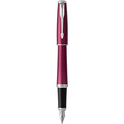 Parker Urban stylo-plume magenta vibrant plume fine et recharge d’encre bleue - Publicité Parker Urban stylo-plume magenta vibrant plume fine et recharge d’encre bleue - Publicité