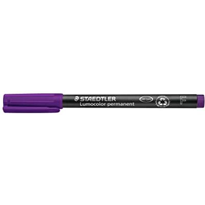 Staedtler Lumocolor 318 Feutre Permanent Pointe Fine 0,6 Mm Violet X10 - Publicité Staedtler Lumocolor 318 Feutre Permanent Pointe Fine 0,6 Mm Violet X10 - Publicité