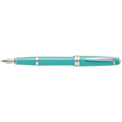 CROSS Bailey Light Stylo à bille Stylo-plume, pointe fine FINE NIB Bleu sarcelle brillant. Publicité CROSS Bailey Light Stylo à bille Stylo-plume, pointe fine FINE NIB Bleu sarcelle brillant. Publicité