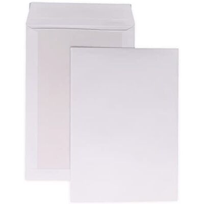 UNIVERS GRAPHIQUE 5 enveloppe blanche, pochette dos carton rigide C4 229 X 324 poche, sac rigide pour envoi sans plier. Enveloppe cartonnée au verso sur son arrière Renforcée Fermeture par bande adhésive - Publicité UNIVERS GRAPHIQUE 5 enveloppe blanche, pochette dos carton rigide C4 229 X 324 poche, sac rigide pour envoi sans plier. Enveloppe cartonnée au verso sur son arrière Renforcée Fermeture par bande adhésive - Publicité