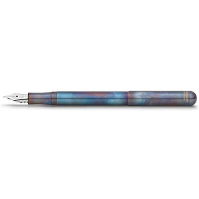 Kaweco Liliput Stylo plume Fireblue M 0,9 mm - Publicité Kaweco Liliput Stylo plume Fireblue M 0,9 mm - Publicité