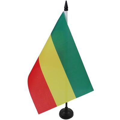 AZ FLAG Drapeau De Table Ethiopie sans armoiries 21x14 cm Petit Drapeau Éthiopien De Bureau 100% Polyester Avec Hampe De 25cm Et Socle En Plastique Noir - Publicité AZ FLAG Drapeau De Table Ethiopie sans armoiries 21x14 cm Petit Drapeau Éthiopien De Bureau 100% Polyester Avec Hampe De 25cm Et Socle En Plastique Noir - Publicité