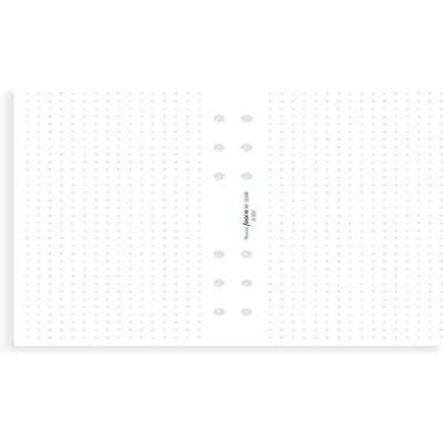 Filofax Papier pointillé personnel - Publicité Filofax Papier pointillé personnel - Publicité