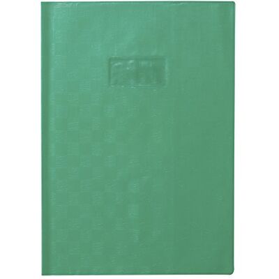 Calligraphe 71205C Un Protège-Cahier Grain Madras Vert A4 21x29,7 cm 22/100ème avec Porte-Étiquette et Marque-Pages PVC Opaque - Publicité Calligraphe 71205C Un Protège-Cahier Grain Madras Vert A4 21x29,7 cm 22/100ème avec Porte-Étiquette et Marque-Pages PVC Opaque - Publicité