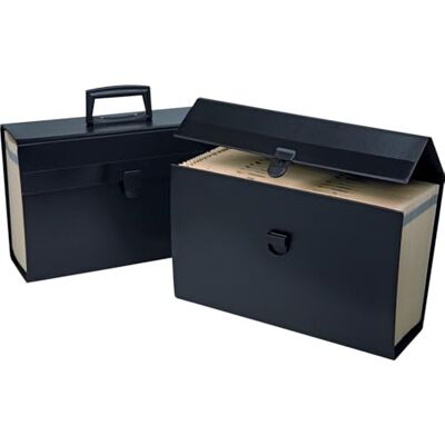 Pendaflex Portafile 01156 Organiseur extensible Noir 39 x 26 cm - Publicité Pendaflex Portafile 01156 Organiseur extensible Noir 39 x 26 cm - Publicité