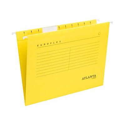 Djois Jalema 2652742400 Dossier suspendu Euroflex format A4 Jaune lot de 25 pièces - Publicité Djois Jalema 2652742400 Dossier suspendu Euroflex format A4 Jaune lot de 25 pièces - Publicité