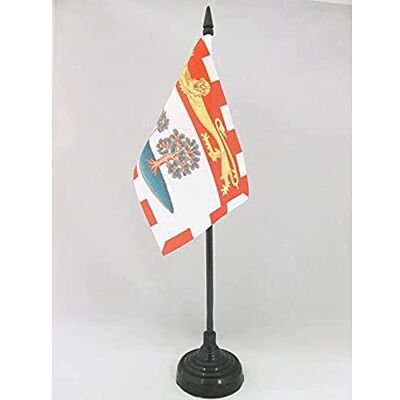 AZ FLAG Drapeau De Table île-du-Prince-édouard 15x10 cm Mini Drapeau De L'Île-Du-Prince-Édouard De Bureau 100% Polyester Avec Hampe De 25cm Et Socle En Plastique Noir - Publicité AZ FLAG Drapeau De Table île-du-Prince-édouard 15x10 cm Mini Drapeau De L'Île-Du-Prince-Édouard De Bureau 100% Polyester Avec Hampe De 25cm Et Socle En Plastique Noir - Publicité