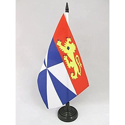 AZ FLAG Drapeau De Table Gironde 21x14 cm Petit Drapeau Du Département Girondin De Bureau 100% Polyester Avec Hampe De 25cm Et Socle En Plastique Noir - Publicité AZ FLAG Drapeau De Table Gironde 21x14 cm Petit Drapeau Du Département Girondin De Bureau 100% Polyester Avec Hampe De 25cm Et Socle En Plastique Noir - Publicité
