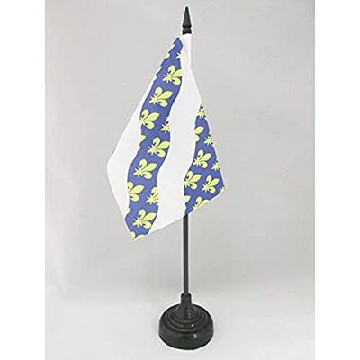 AZ FLAG Drapeau De Table Yvelines 15x10 cm Mini Drapeau Du Département Des Yvelines De Bureau 100% Polyester Avec Hampe De 25cm Et Socle En Plastique Noir - Publicité AZ FLAG Drapeau De Table Yvelines 15x10 cm Mini Drapeau Du Département Des Yvelines De Bureau 100% Polyester Avec Hampe De 25cm Et Socle En Plastique Noir - Publicité