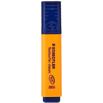 Staedtler Textsurfer Classic 364 Surligneur Pointe Biseau 1 à 5 mm Orange - Publicité Staedtler Textsurfer Classic 364 Surligneur Pointe Biseau 1 à 5 mm Orange - Publicité