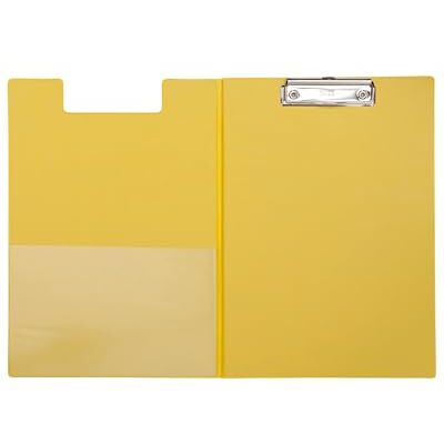 MAUL Porte-bloc à Rabat en carton plastifié A4 jaune - Publicité MAUL Porte-bloc à Rabat en carton plastifié A4 jaune - Publicité