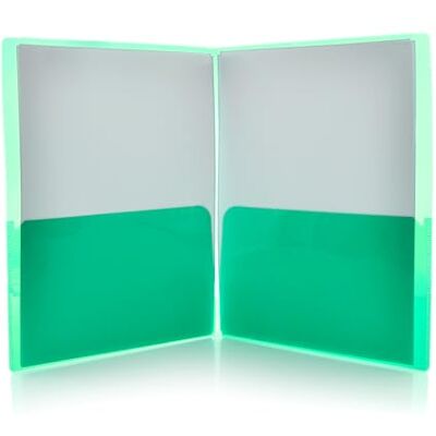 office box Classeur de présentation avec porte-cartes personnalisable 2 grands compartiments pour vos documents format A4 et Folio pour jusqu'à 50 feuilles Matériau 100 % recyclable By . (vert) - Publicité office box Classeur de présentation avec porte-cartes personnalisable 2 grands compartiments pour vos documents format A4 et Folio pour jusqu'à 50 feuilles Matériau 100 % recyclable By . (vert) - Publicité