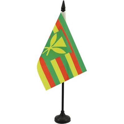 AZ FLAG Drapeau De Table Hawaii Kanaka Maoli 15x10 cm Mini Drapeau Hawaïen Kanak De Bureau 100% Polyester Avec Hampe De 25cm Et Socle En Plastique Noir - Publicité AZ FLAG Drapeau De Table Hawaii Kanaka Maoli 15x10 cm Mini Drapeau Hawaïen Kanak De Bureau 100% Polyester Avec Hampe De 25cm Et Socle En Plastique Noir - Publicité