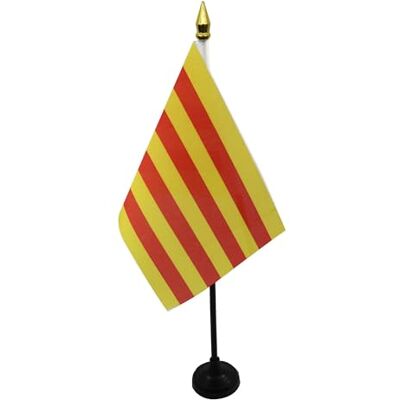 Az - Catalonia Flag - Table 15x10 cm - Catalonia - Drapeau - Publicité Az - Catalonia Flag - Table 15x10 cm - Catalonia - Drapeau - Publicité