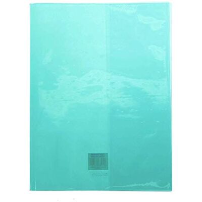 Calligraphe Lot de 5 Protège-cahiers Cristal Luxe 22/100ème 24x32 transparent Vert - Publicité Calligraphe Lot de 5 Protège-cahiers Cristal Luxe 22/100ème 24x32 transparent Vert - Publicité