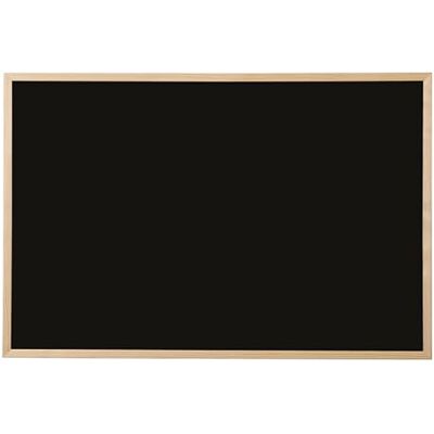 Bi-Office Tableau Noir, Cadre en Pin, 40 x 30 cm - Publicité Bi-Office Tableau Noir, Cadre en Pin, 40 x 30 cm - Publicité