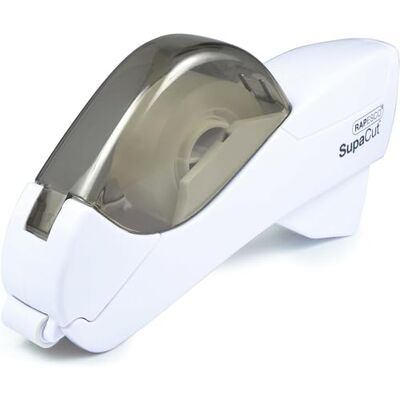 Rapesco 1445 SupaCut Dévidoir de Ruban, 2 Rouleaux de Ruban Adhésif, Blanc - Publicité Rapesco 1445 SupaCut Dévidoir de Ruban, 2 Rouleaux de Ruban Adhésif, Blanc - Publicité